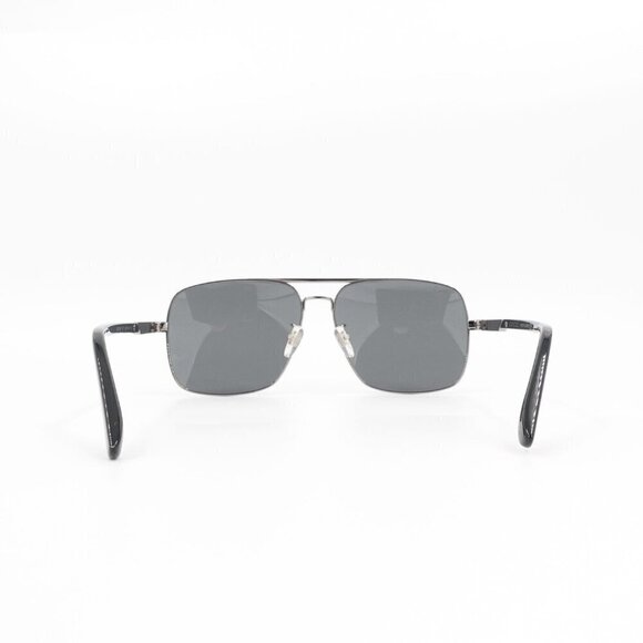 Gucci GG1289 Navigator Sunglasses Silver Gray OS - Picture 4 of 16